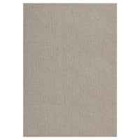 Garvee Large Washable Rug 9x12 Taupe Modern Solid Non-Slip Woven Textured Rug for Living Room Bedroom Office