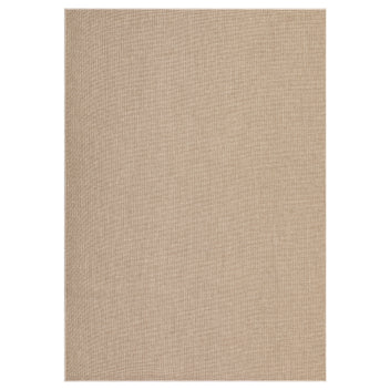 Garvee Modern Solid Washable Rug 8x10 Sand Beige Ultra-Thin Non-Slip Indoor Carpet for Living Room Bedroom Office Dining Room