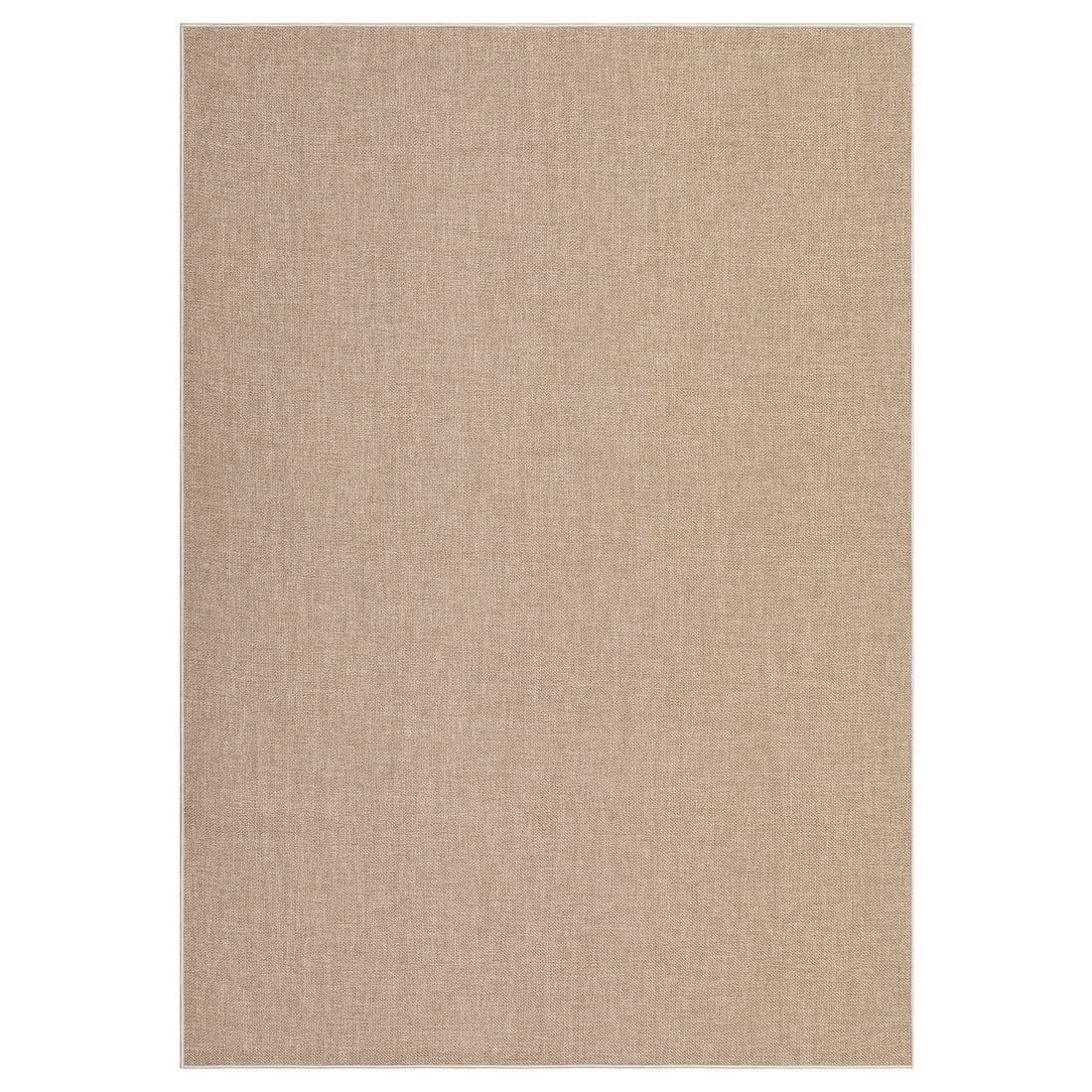 Garvee Large Washable Rug 9x12 Sand Beige Modern Solid Rugs for Living Room Bedroom Office, Non Slip, Ultra-Thin, Foldable