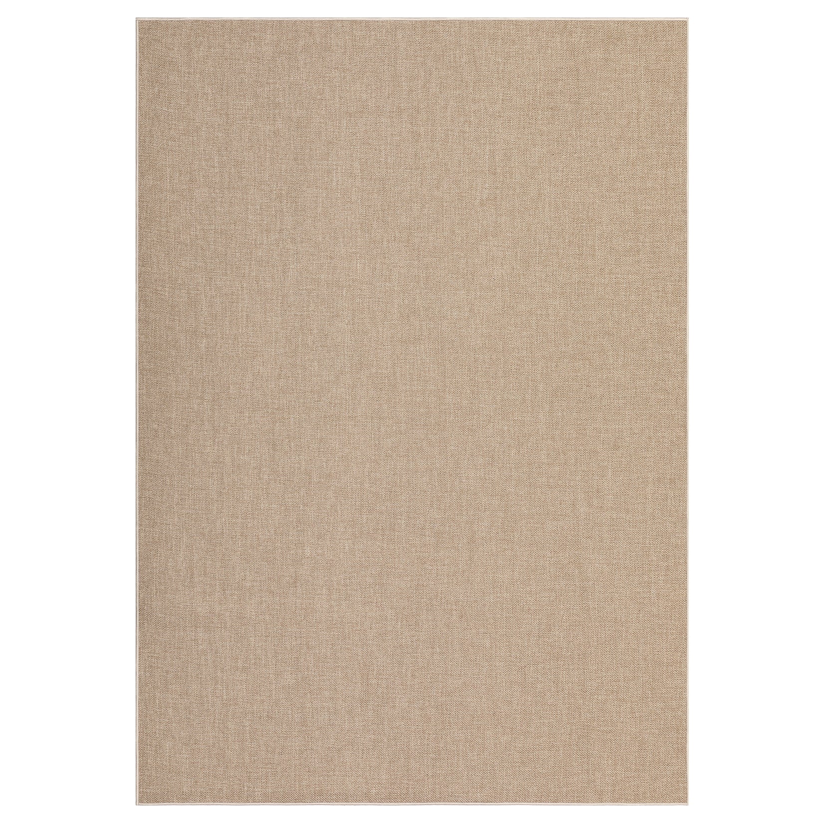Garvee Large Area Rug 10x13 Sand Beige Modern Solid Washable Non-Slip Ultra-Thin Minimalist Carpet for Living Room Bedroom Office
