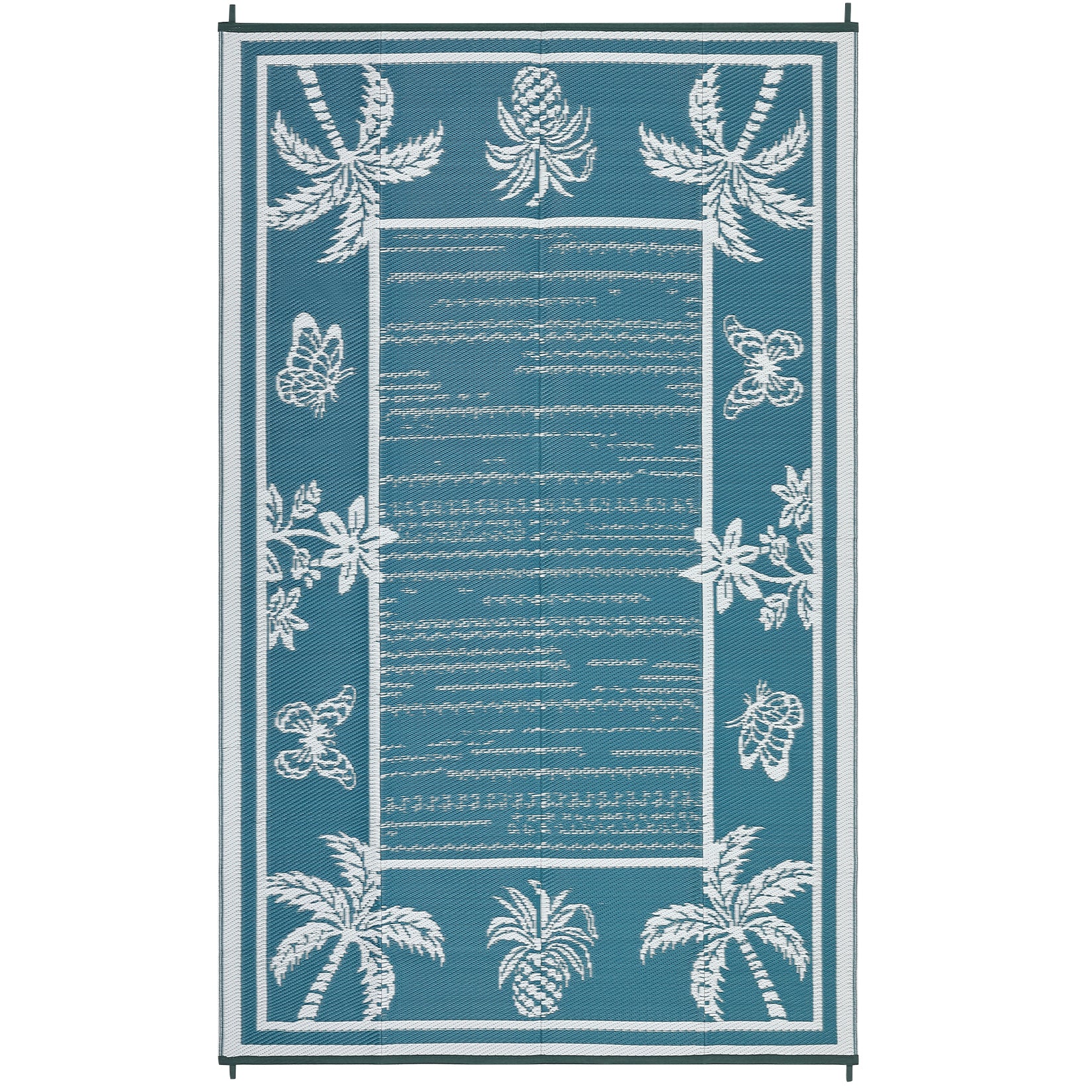 Garvee Outdoor Rug 9x12 Waterproof Reversible Polypropylene Durable Quick-Dry Lightweight Patio Deck Balcony Camping
