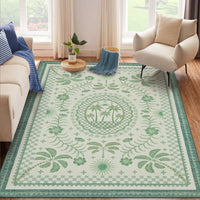 Garvee Premium Animal & Floral Area Rug – Kids & Living Room Friendly, Soft Woven Carpet, 5x7 ft