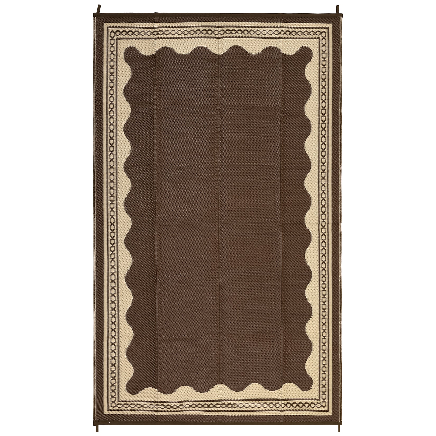 Garvee Outdoor Rug 10x14 Waterproof Reversible Plastic Straw Quick-Dry Stain-Resistant Lightweight Foldable for Patio Camping Picnic