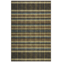 Garvee Plaid 10x13 Living Room Rugs Washable Checkered Bedroom Rug Non Slip Back Indoor Modern Large Carpet Brown