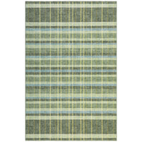 Garvee Green 8x10 Area Rug Washable Non Slip Low Pile Plaid Checkered for Living Room Dining Room Bedroom Office Large Home Decor