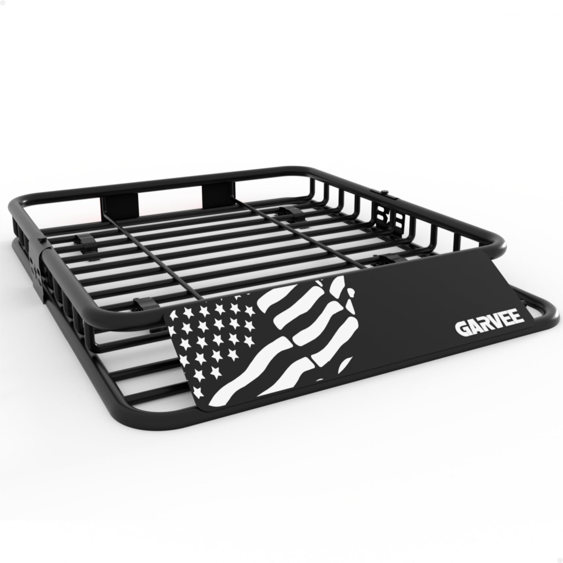 Garvee 46" x 36" Universal Roof Rack Carrier Basket, 200 LBS Capacity Rooftop Cargo Rack, Car Top Luggage Holder Basket Heavy Duty for SUVs, Trucks, Vehicles
