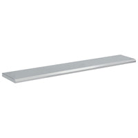 Garvee Folding Concession Shelf 72" x 12" - 304 Stainless Steel, Wall Mount, Drop Down, for Food Truck, BBQ, Restaurant