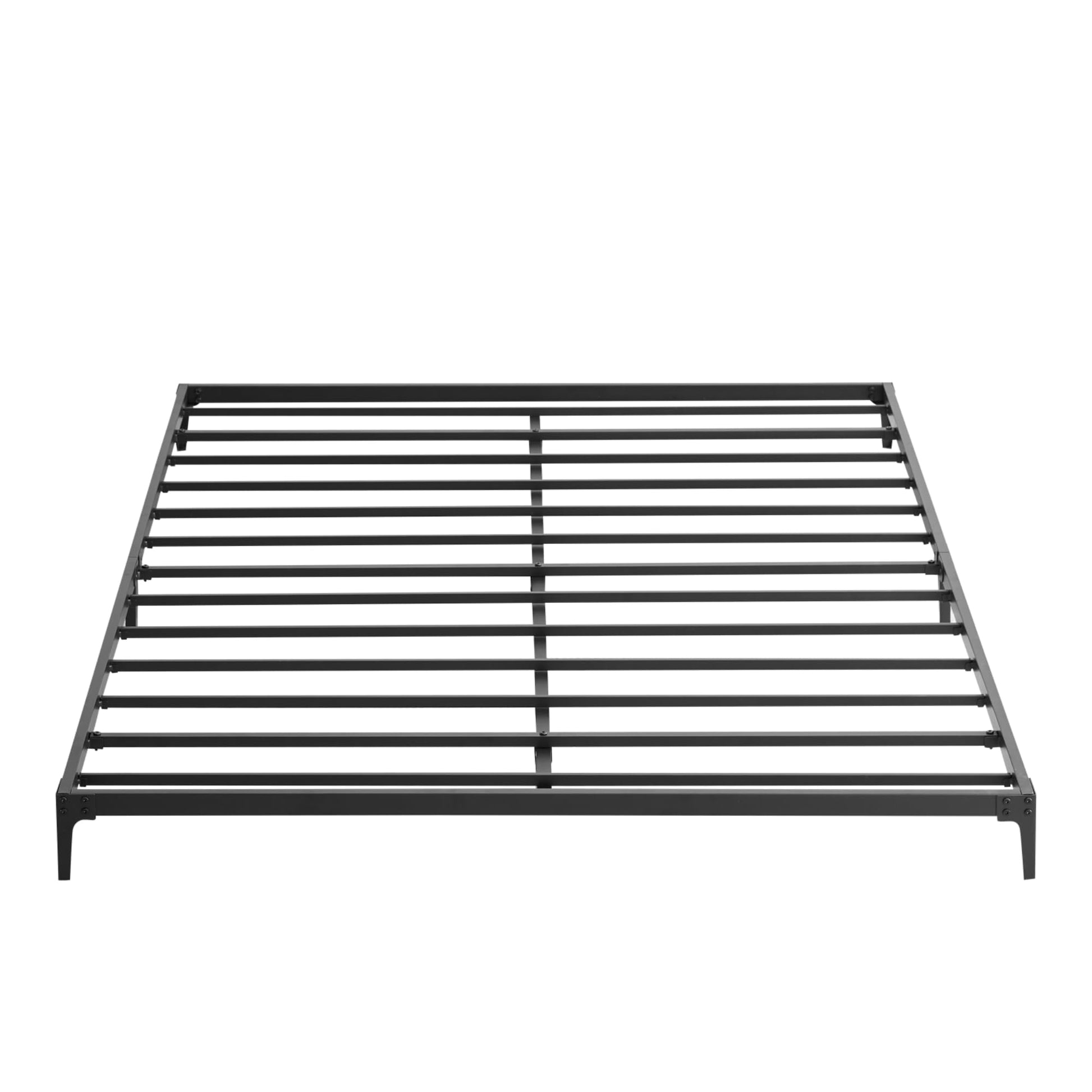 Garvee 6 Inch Low Queen Bed Frame Heavy Duty Metal Mattress Foundation Platform Sturdy Steel Slat No Box Spring Needed, Easy Assembly, Noise Free