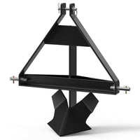 Garvee Middle Buster for Category Plow 3-Point Hitch, Heavy Duty Middle Buster Quick Hitch Tractors Steel Furrowing Plow Mechanical Plowing, Soil Tiller