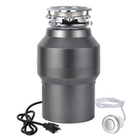 Garvee 1/2 HP Garbage Disposal, Sink Garbage Disposal With Air Switch, Continuous Feed Food Waste Disposer Cleaner With 14 In Power Cord, 380W 3500r/Min,Rose Gold