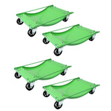 Garvee Heavy Duty Car Dolly Set of 4 – Effortless Vehicle Moving for Cars & Trucks, Extra Large 23.8"x14.4", Green - Green