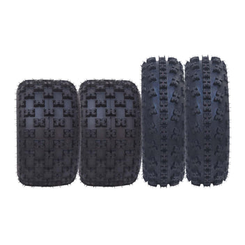 Garvee Set Of 4 ATV UTV All-Terrain Tires 23x7-10 Front 20x10-9 Rear 6-Ply Tubeless