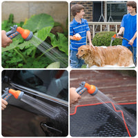 Garvee retractable hose reel with 180° swivel bracket for lawn, garden, patio, and car washing