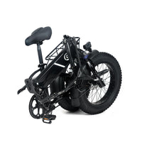 Garvee 20" x 4.0 Fat Tires Folding Electric Bike for Adults, 48V Removable Lithium Battery 750W Peak Power E-Bike, Large LCD Display, 6 Levels of Pedal Assist for Commuting and Riding