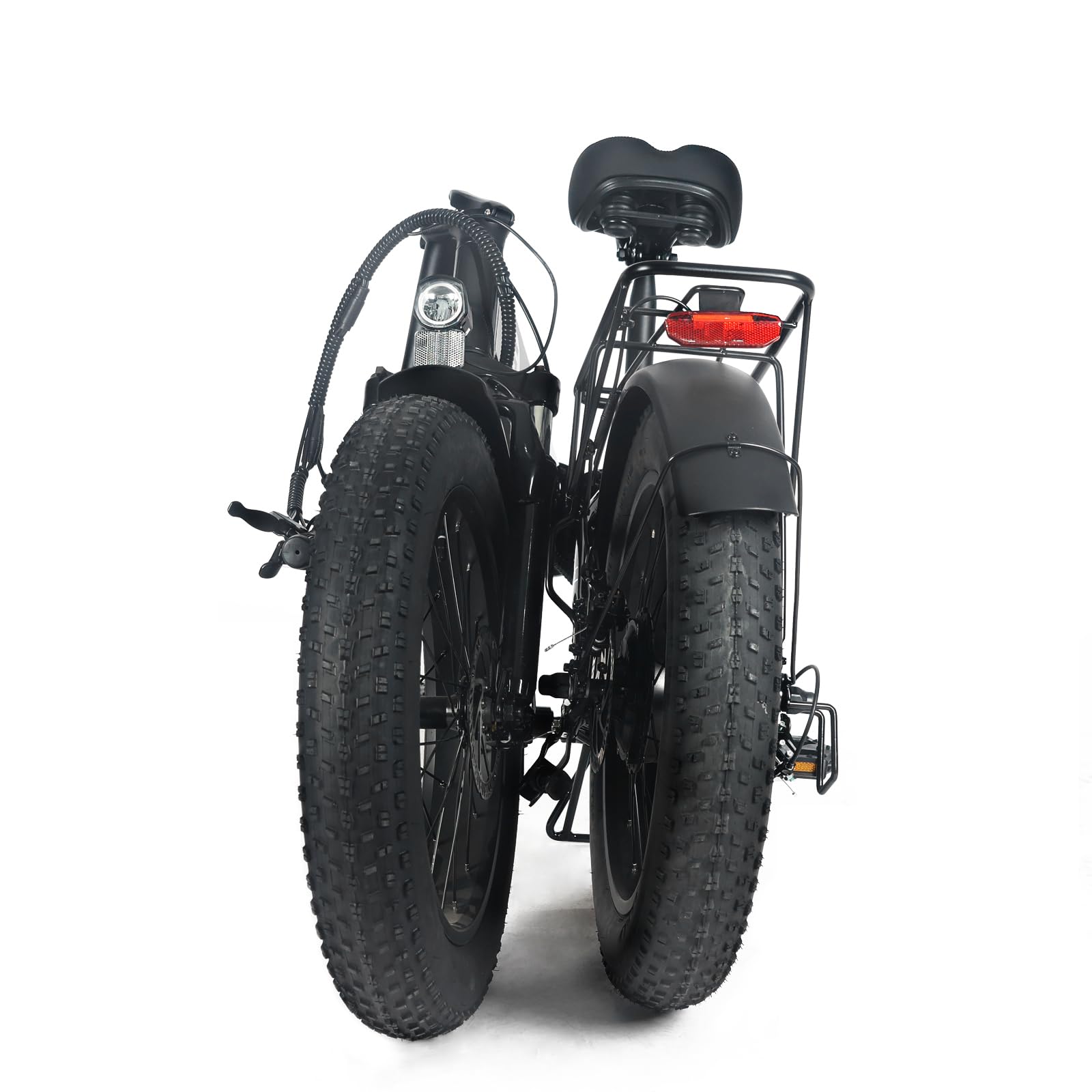 Garvee 20" x 4.0 Fat Tires Folding Electric Bike for Adults, 48V Removable Lithium Battery 750W Peak Power E-Bike, Large LCD Display, 6 Levels of Pedal Assist for Commuting and Riding