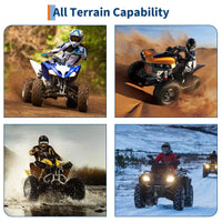 Garvee 27x11-12 ATV Tires (Set of 2) - 6PR Tubeless Heavy-Duty All-Terrain Tires for ATV/UTV, Ideal for Mud, Sand, Dirt, Snow, & Off-Road