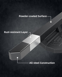 Garvee Running Boards Compatible with 2019-2025 Dodge Ram 1500  (Exclude 2019-2025 Ram 1500 Classic) Crew Cab Nerf Bars Side Steps for Ram 1500 2019-2025