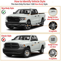 Garvee Running Boards Compatible with 2019-2025 Dodge Ram 1500  (Exclude 2019-2025 Ram 1500 Classic) Crew Cab Nerf Bars Side Steps for Ram 1500 2019-2025