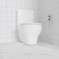 Garvee Toilet Seat Round,Toilet Seat with Quick-Release And Quick-Attach, Plastic Toilet Seat with Soft Close, Easy Install and Clean - Fits Most Round Toilets Biscuit
