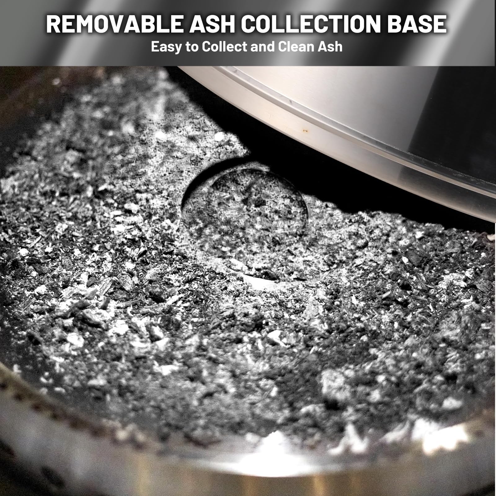 Garvee 20" Portable Smokeless Wood Burning Firepit with Stand Stainless Steel Bonfire Fire Pit for Camping & Picnic, Carry Bag, Split Structure