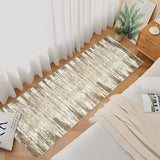 Garvee 2x6 Runner Rug Machine Washable Runner Rug Modern Abstract Hallway Rug Non Slip Rug Runners for Bedside Soft Indoor Carpet Runner for Bedroom Office Dorm Kitchen, Camel - Camel