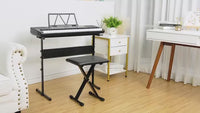 Garvee 61-Key Electric Piano Keyboard + Superior Quality + 3 Elite Teaching Modes + ABS Plastic + Rich Music Selections + USB MIDI + Home & Outdoor Use