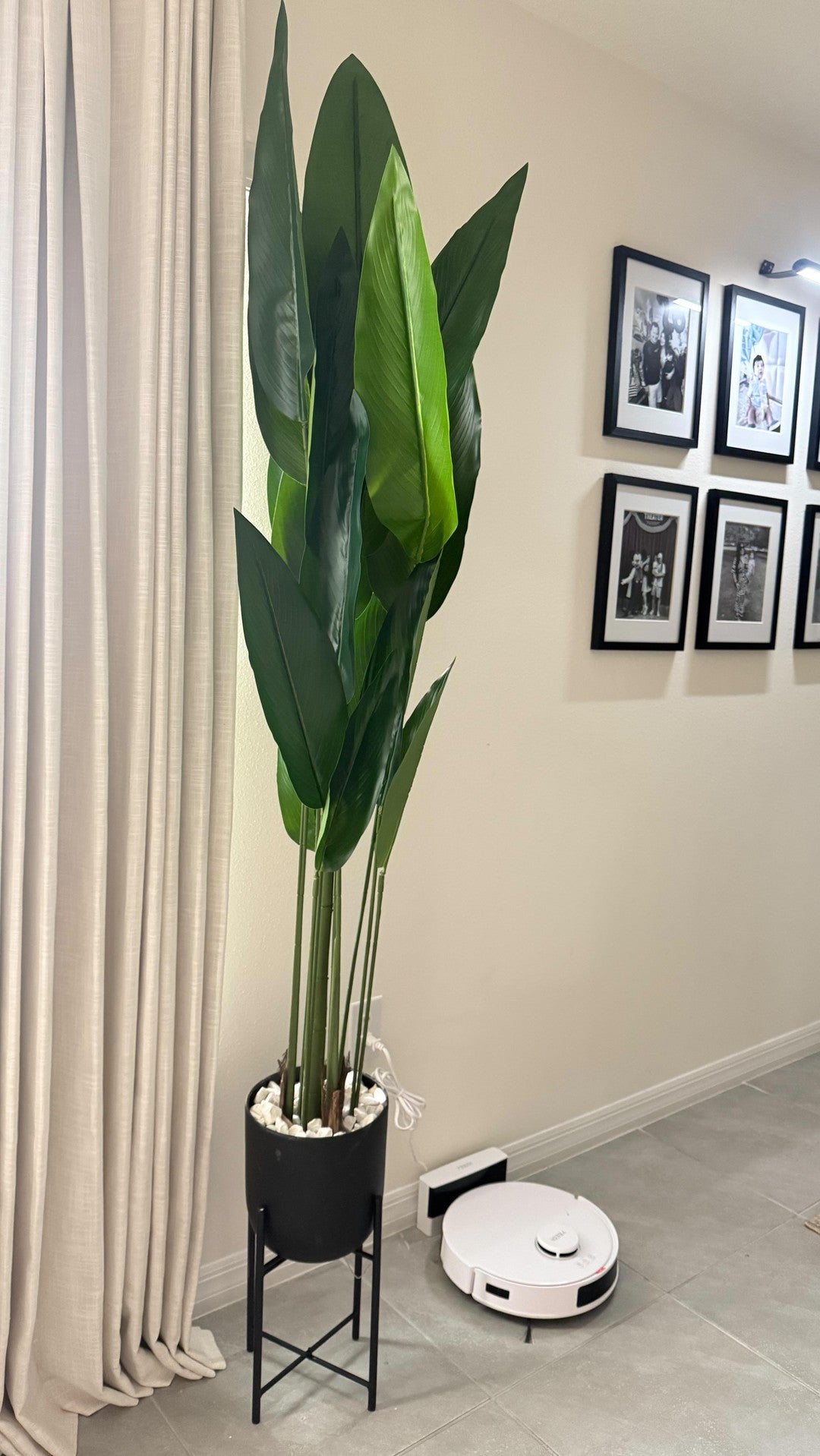 Garvee Set of 2 6FT Artificial Bird of Paradise Plant Fake Palm Tree with 17 Trunks for Indoor Outdoor