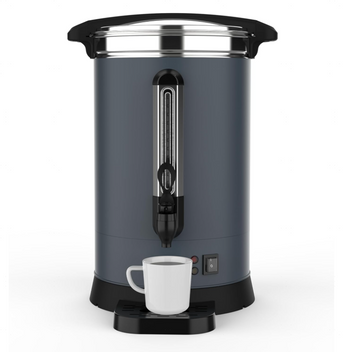 Garvee 100 Cups Coffee Urn,14L/3.8 Gallon Double Wall Commerical Coffee Maker for Buffet Catering Wedding Gathering,Large Capacity Hot Coffee Dispenser,Stainless Steel Hot Water Urn
