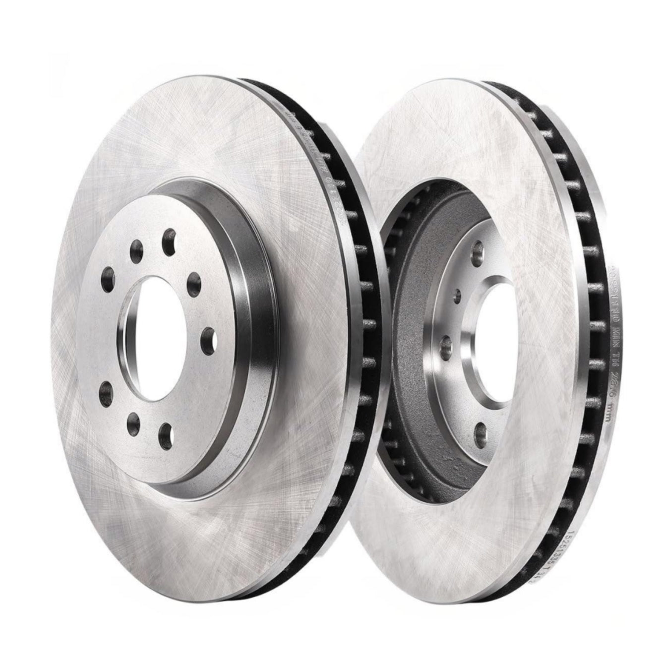Garvee Front Brake Rotors, Brake Rotor for 2008-2016 Lancer 2007-2017 Compass 2011-2014 200 2007-2010 2008-2014 Avenger 2007-2020 Outlander