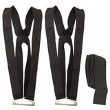 Garvee Heavy Duty 2-Person Lifting Strap for Furniture & Appliances – High-Strength Polypropylene – Supports Up to 800 lbs – Professional Moving Supplies – Ideal for Mattresses & Heavy Items – Black Color