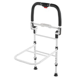 Garvee Bed Rails for Elderly Adults Safety with Night Sensor LED Light - Foldable Grab Bar Bed Handrails for Seniors & Disabled with Adjustable Height, Non-Slip Handle, Fits All Size Beds