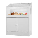 Garvee Hamster Cage, Small Animal Cages with Storage Cabinet, Clear Visual Acrylic Panels and Ventilated Design, Guinea Pig Cage for Small Animals, Gerbils, Rats, Hedgehogs