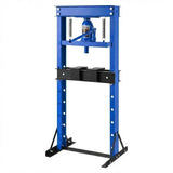 Garvee 20 Ton Hydraulic Press Heavy-Duty Adjustable H-Frame Carbon Steel Stamping Plates Quick-Release Pin Garage Workshop Use