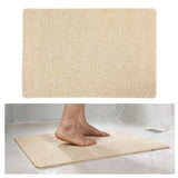 Garvee Non-Slip & Quick-Drying Bath Mat, 24x36 - Soft Textured Loofah-Style Bathroom Rug - Highly Absorbent & Durable - Ideal for Shower & Tub, Beige - Beige