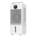 Garvee 3-in-1 Portable Evaporative Air Cooler for Home & Office – 10L/2.6 Gal Marsh Cooler Fan, 3 Speeds, 3 Modes, 45W, 120° Oscillation, LED Display, Remote Control, Energy Efficient – White FK2406Y