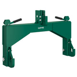Garvee Heavy Duty 4000lbs 3-Point Quick Hitch for Category 2 Tractors - 5-Level Adjustable Bolt - Compatible with Cat 2 Implements - Agricultural & Engineering Accessory - Green - Green